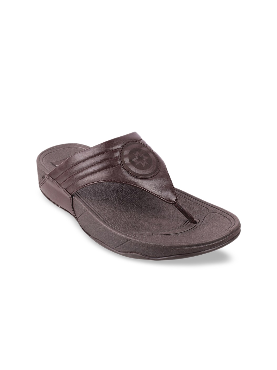 

Metro Men Brown Comfort Sandals