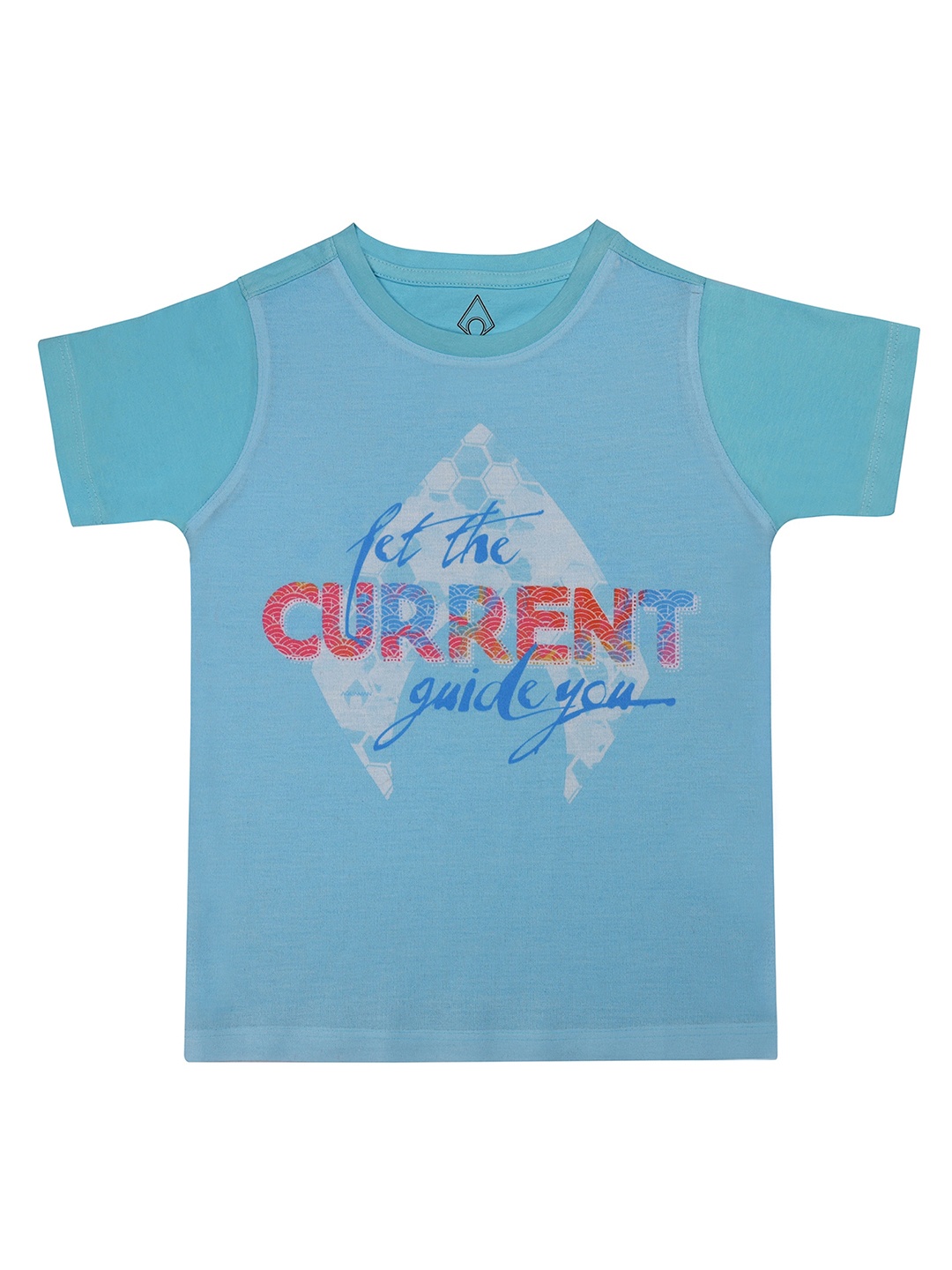 

Aquaman Boys Blue Printed Round Neck T-shirt