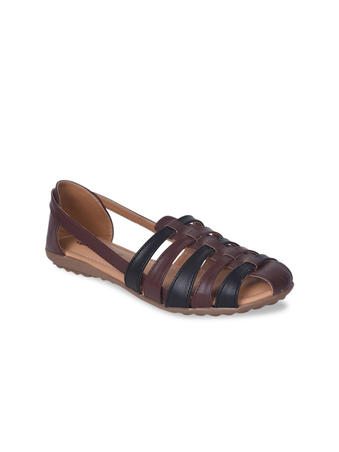 

Ajanta Women Black Solid PU Ballerinas