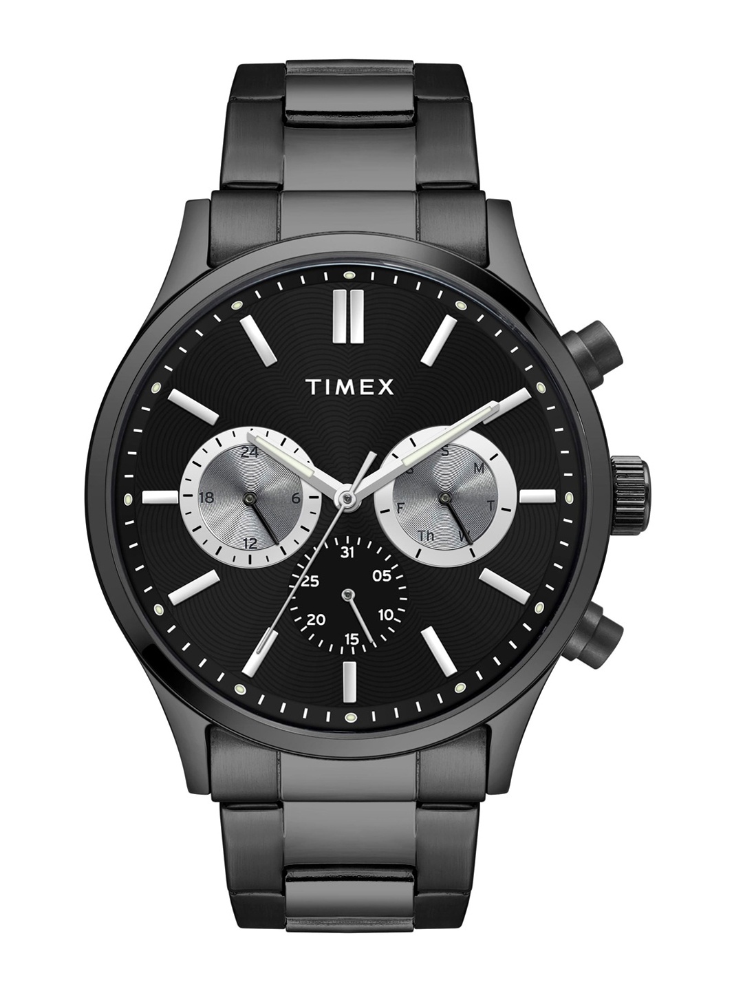 

Timex Men Black Multifunction Analogue Watch - TWEG19605