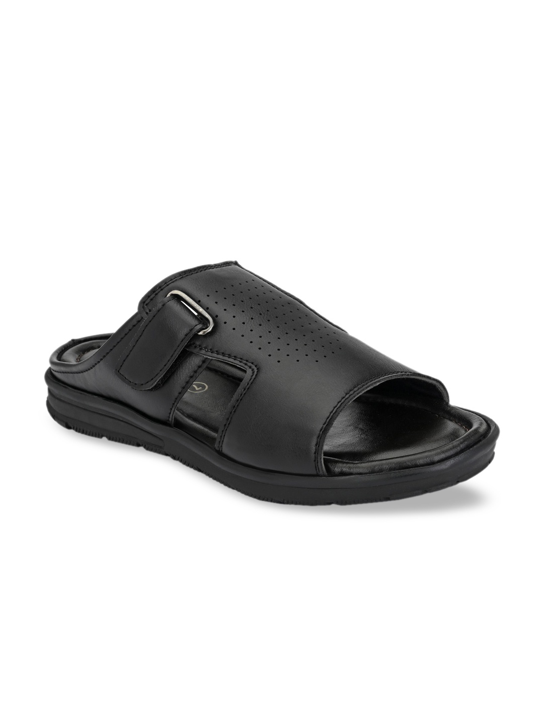 

Azzaro Black Men Black Comfort Sandals