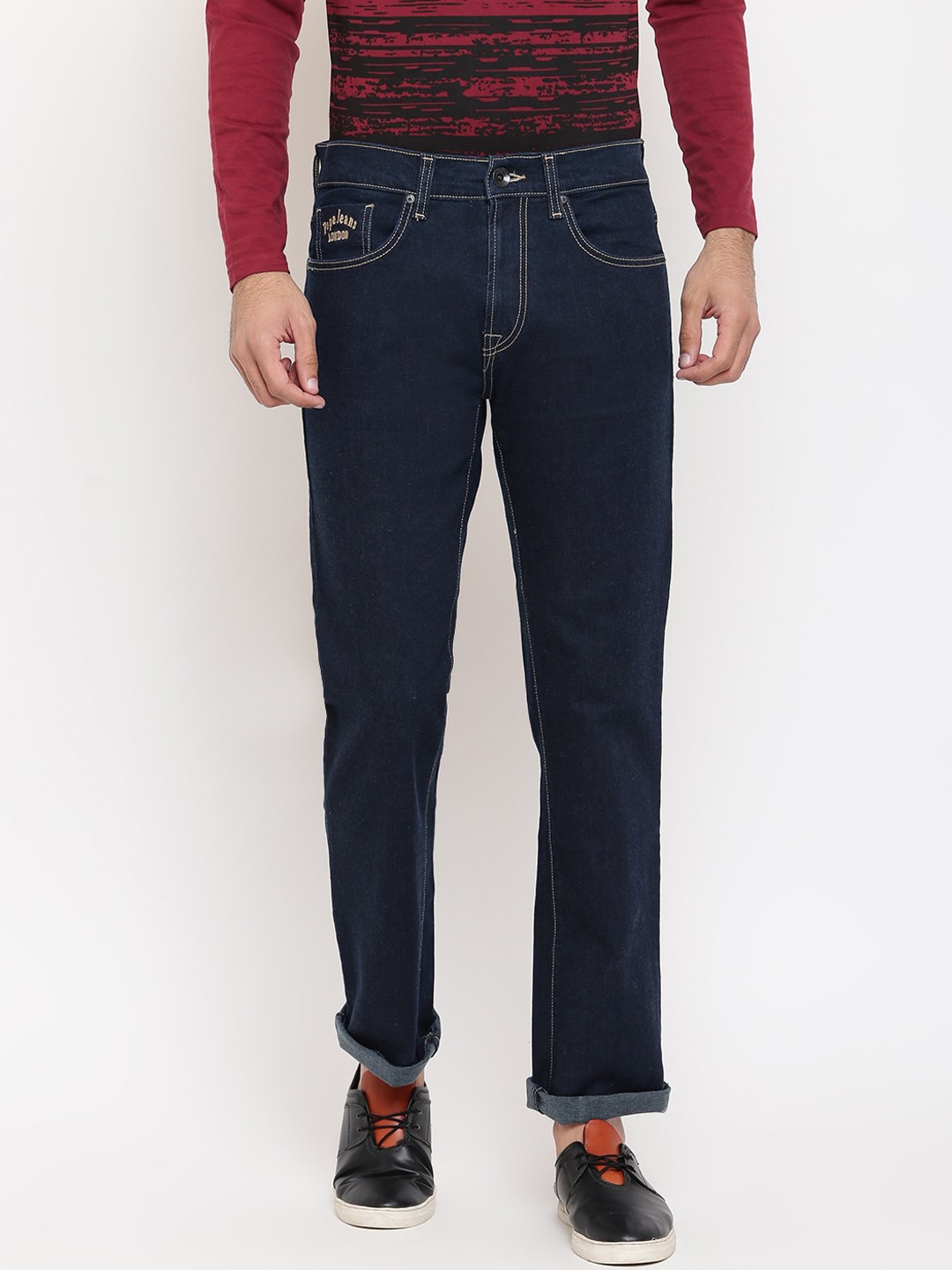 

Pepe Jeans Men Blue Regular Fit Jeans