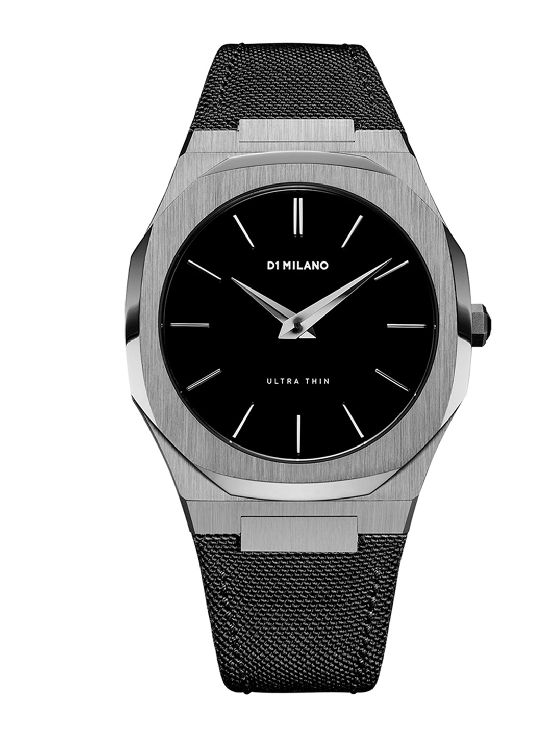 

D1 Milano Men Black Dial & Black Leather Strap Analogue Watch UTNJ02