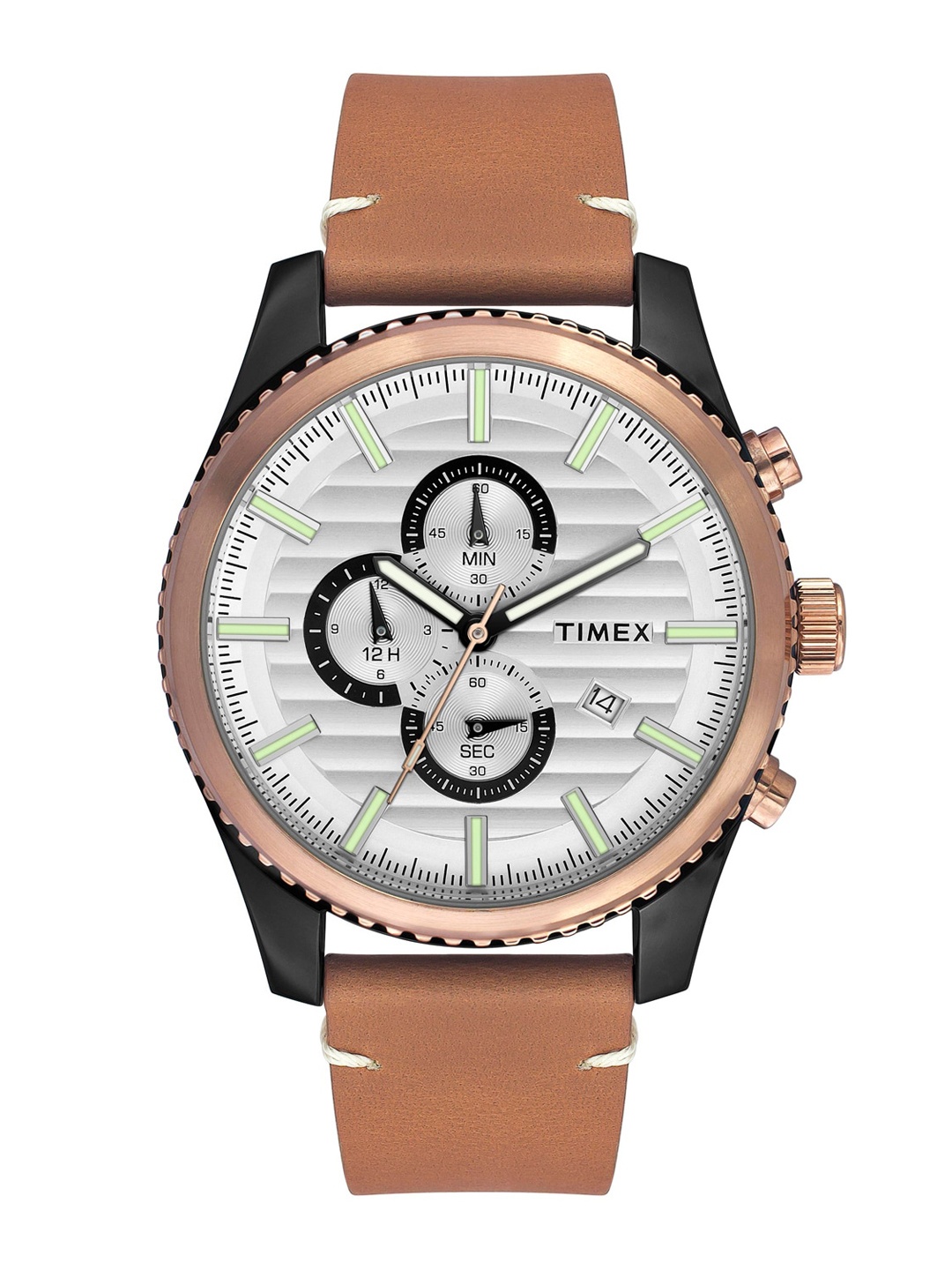

Timex Men Silver-Toned Analogue Watch - TWEG19502