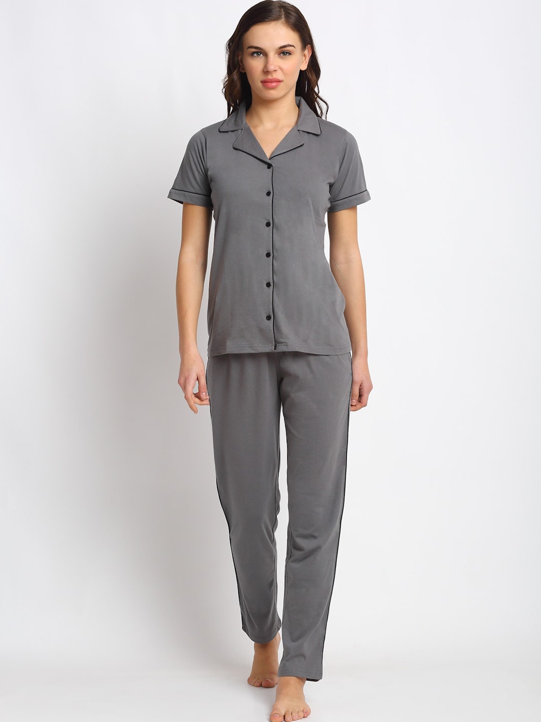 

Boston Club Women Grey Night suit