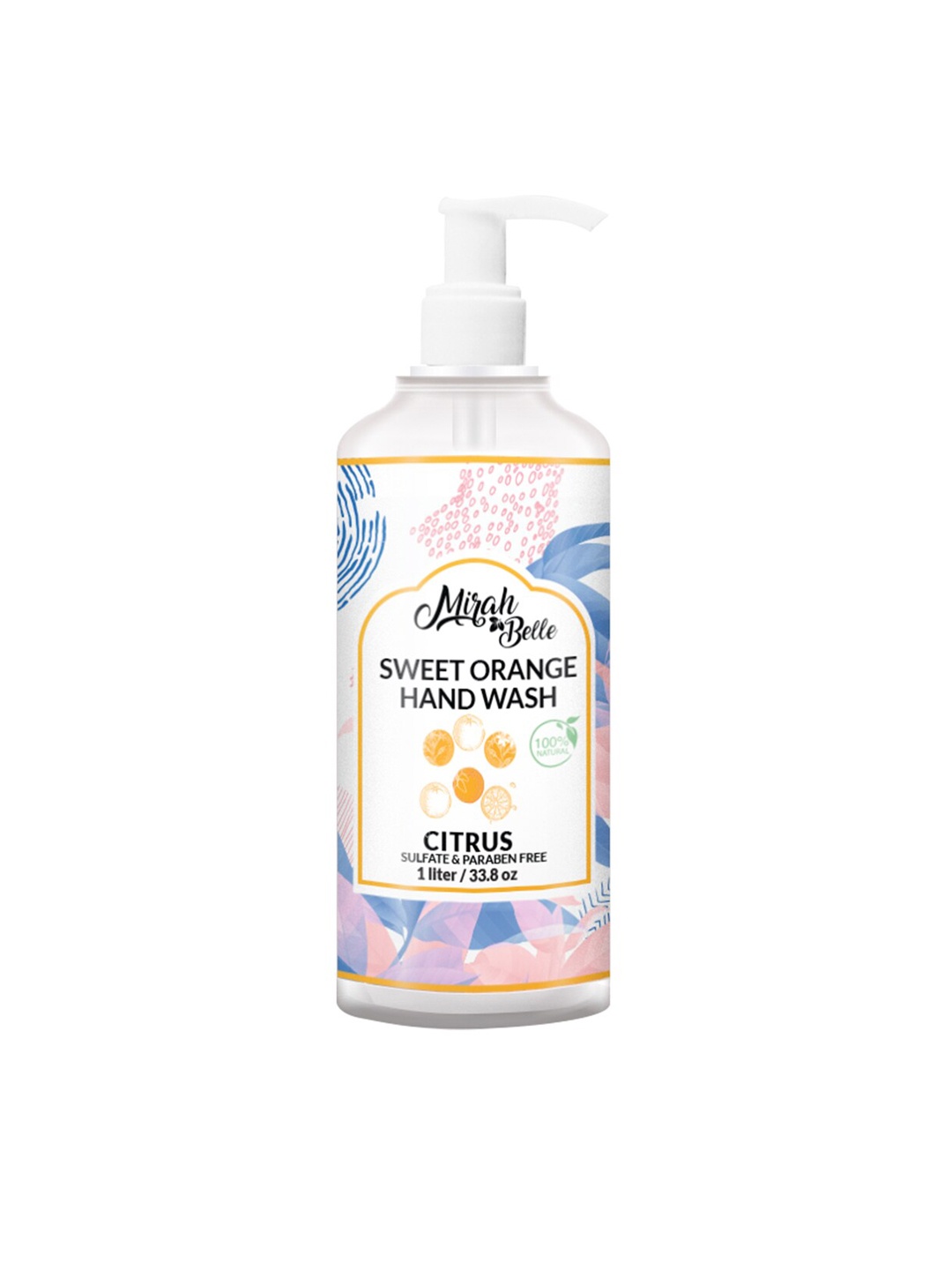 

Mirah Belle Unisex Orange Sweet Orange Hand Wash 1000 ml