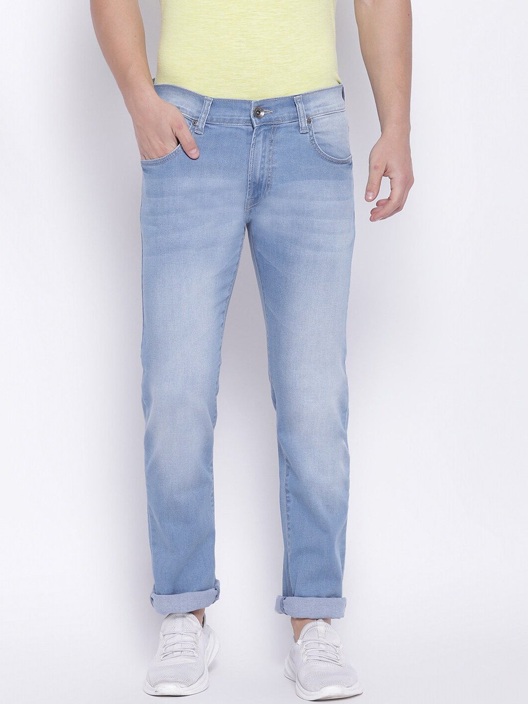 

Pepe Jeans Men Blue Slim Fit Mid-Rise Clean Look Jeans