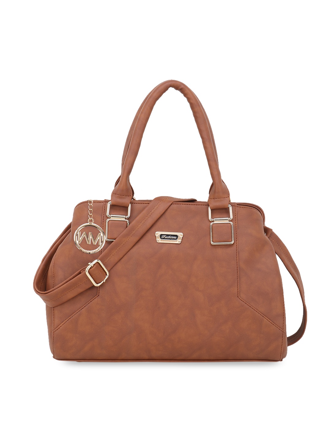WOMEN MARKS Tan Solid Handheld Bag