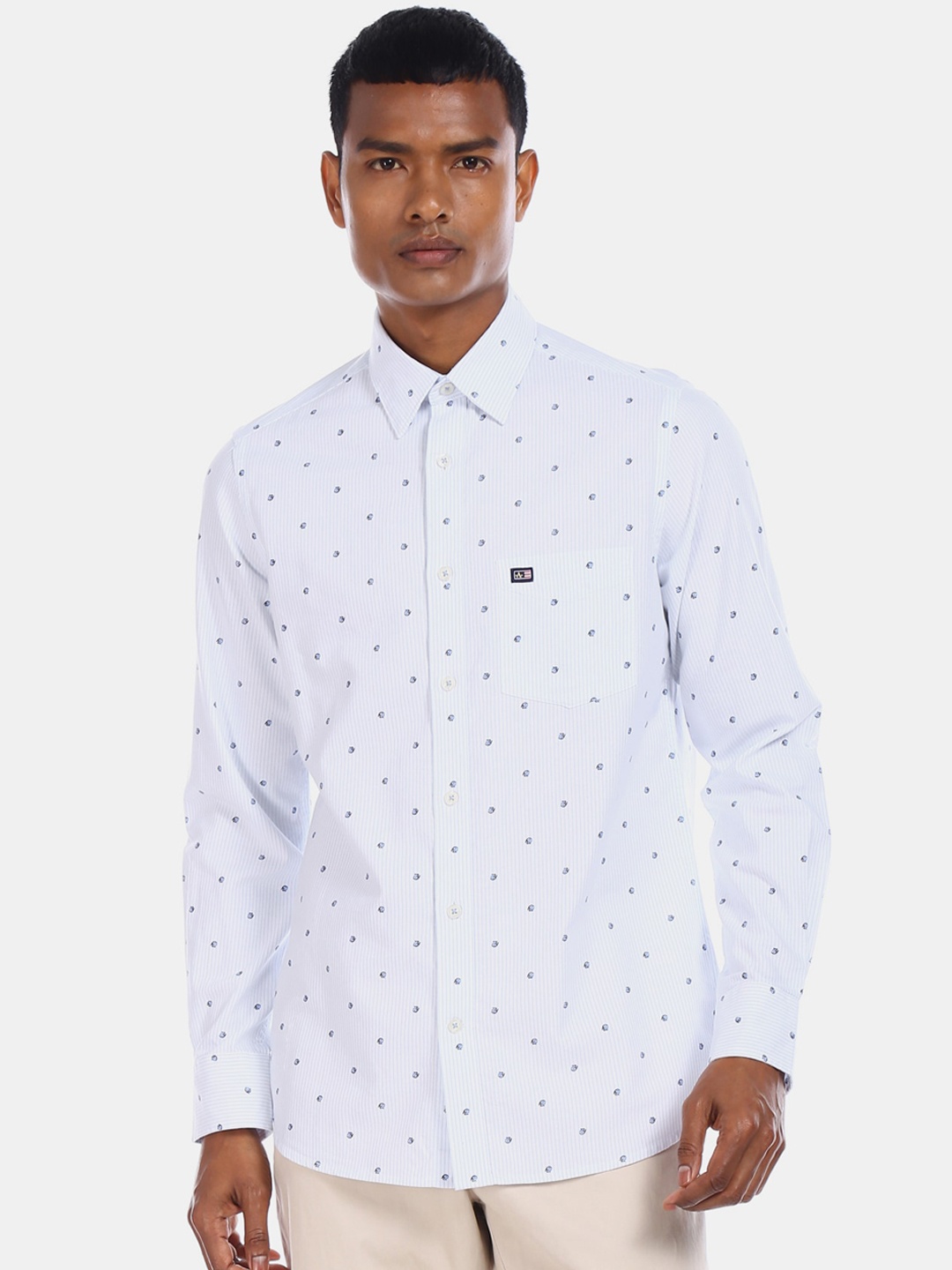 

Arrow Sport Men Blue Regular Fit Printed Casual Shirt