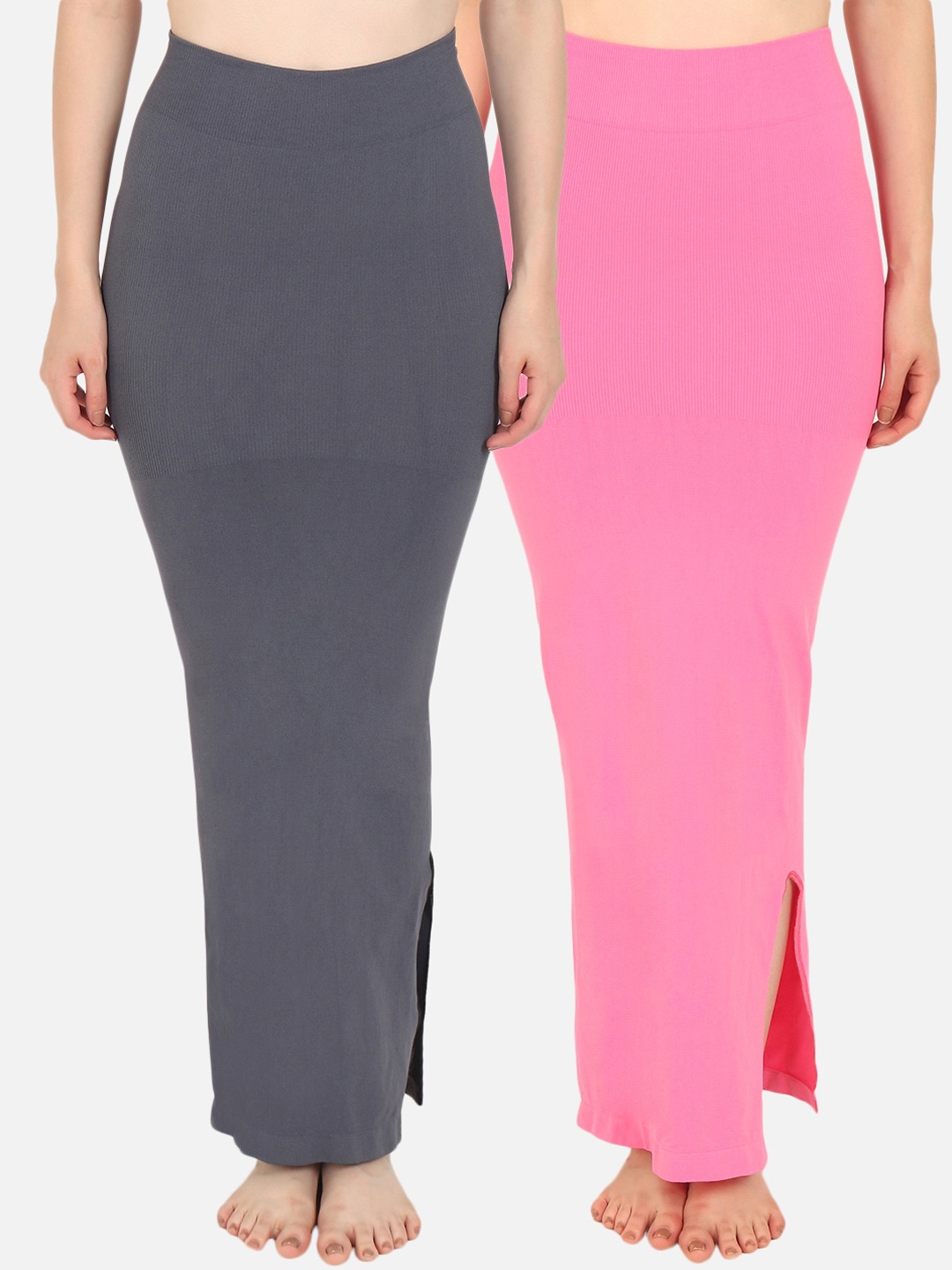 

Beau Design Women Pack Of 2 Solid Shape Wears, Grey
