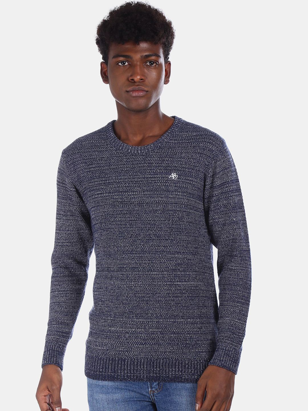 

Aeropostale Men Blue Solid