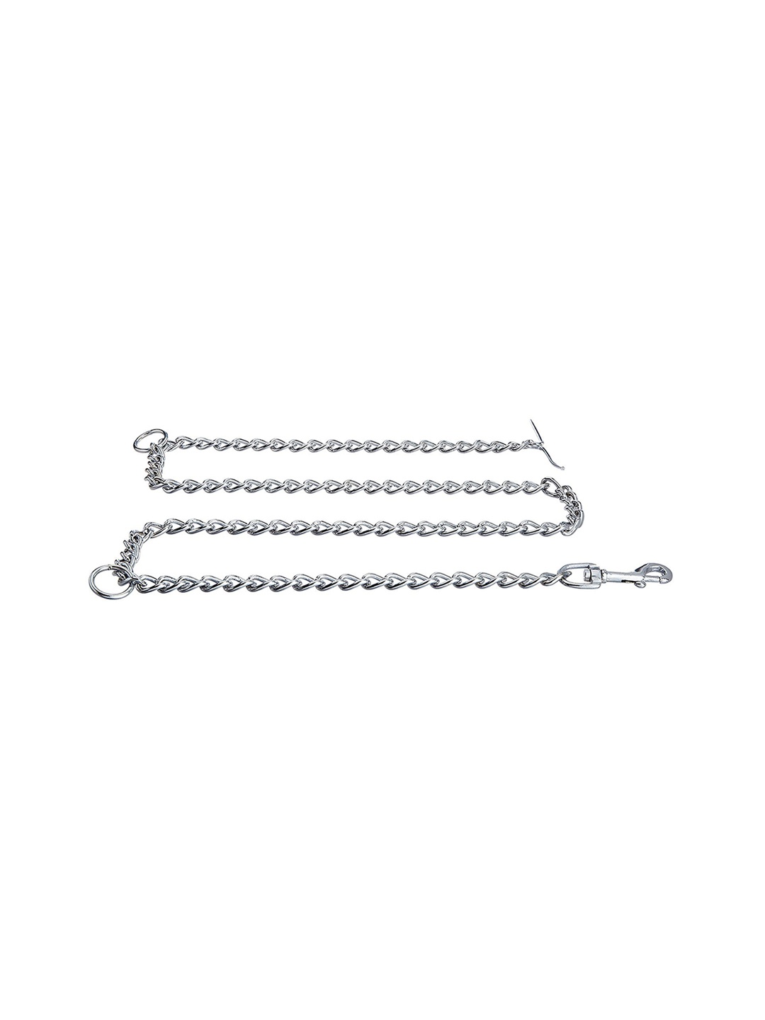 

PETS EMPIRE Silver-Toned Dog Lease With Hook
