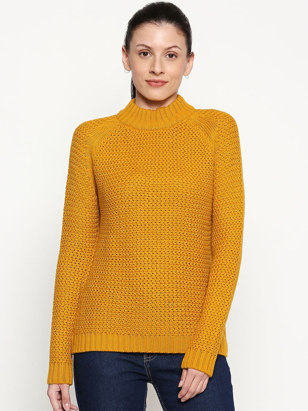 

People Women Yellow Solid, Mustard