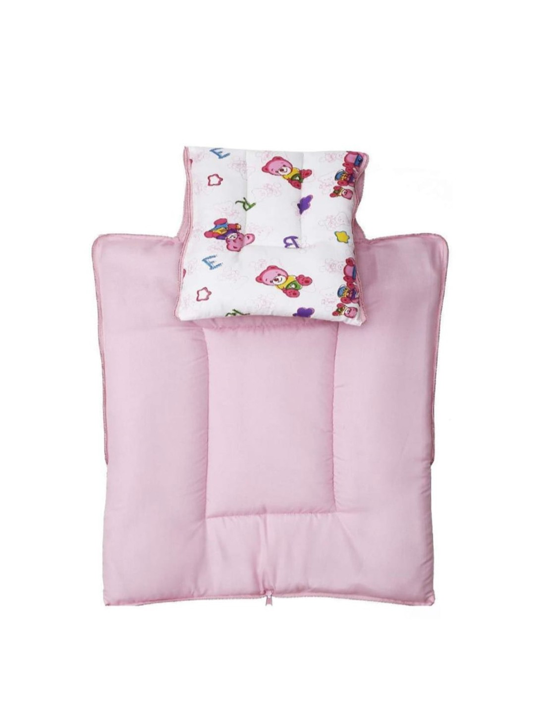 

Moms Home Infant Kids Pink & Blue Teddy Printed Sleeping Bag