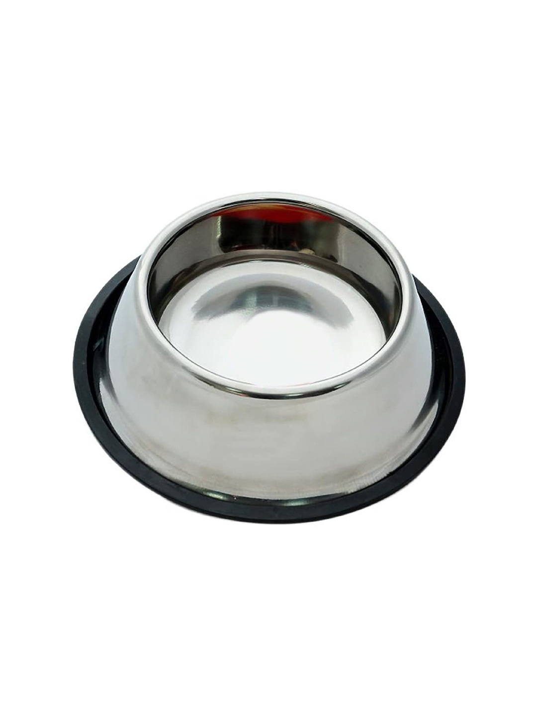 

PETS EMPIRE Silver-Toned Solid Anti-Skid Stainless Steel Cocker Dog Bowl