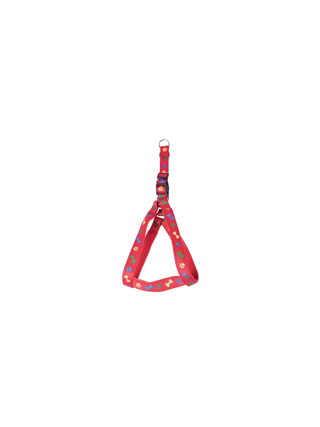

PETS EMPIRE Red & Yellow Self Design Padded Dog Harness