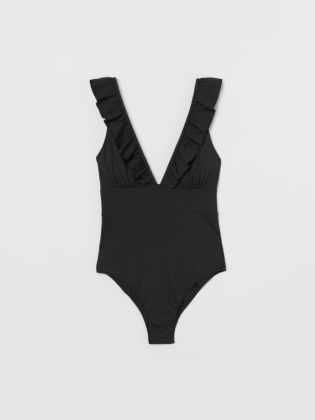 

H&M Women Black Padded-Cup Swimsuit