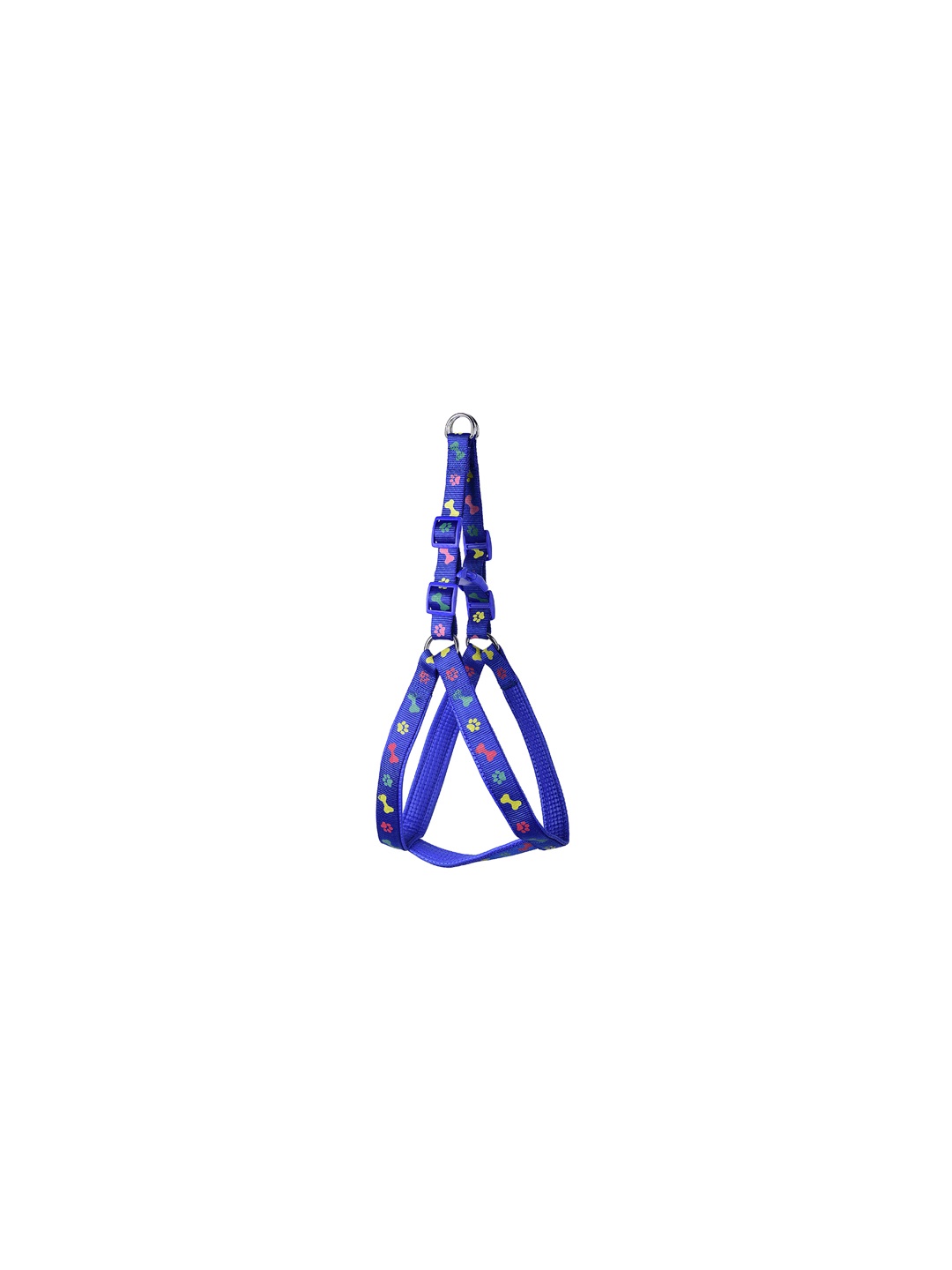 

PETS EMPIRE Blue & Pink Self Design Padded Dog Harness