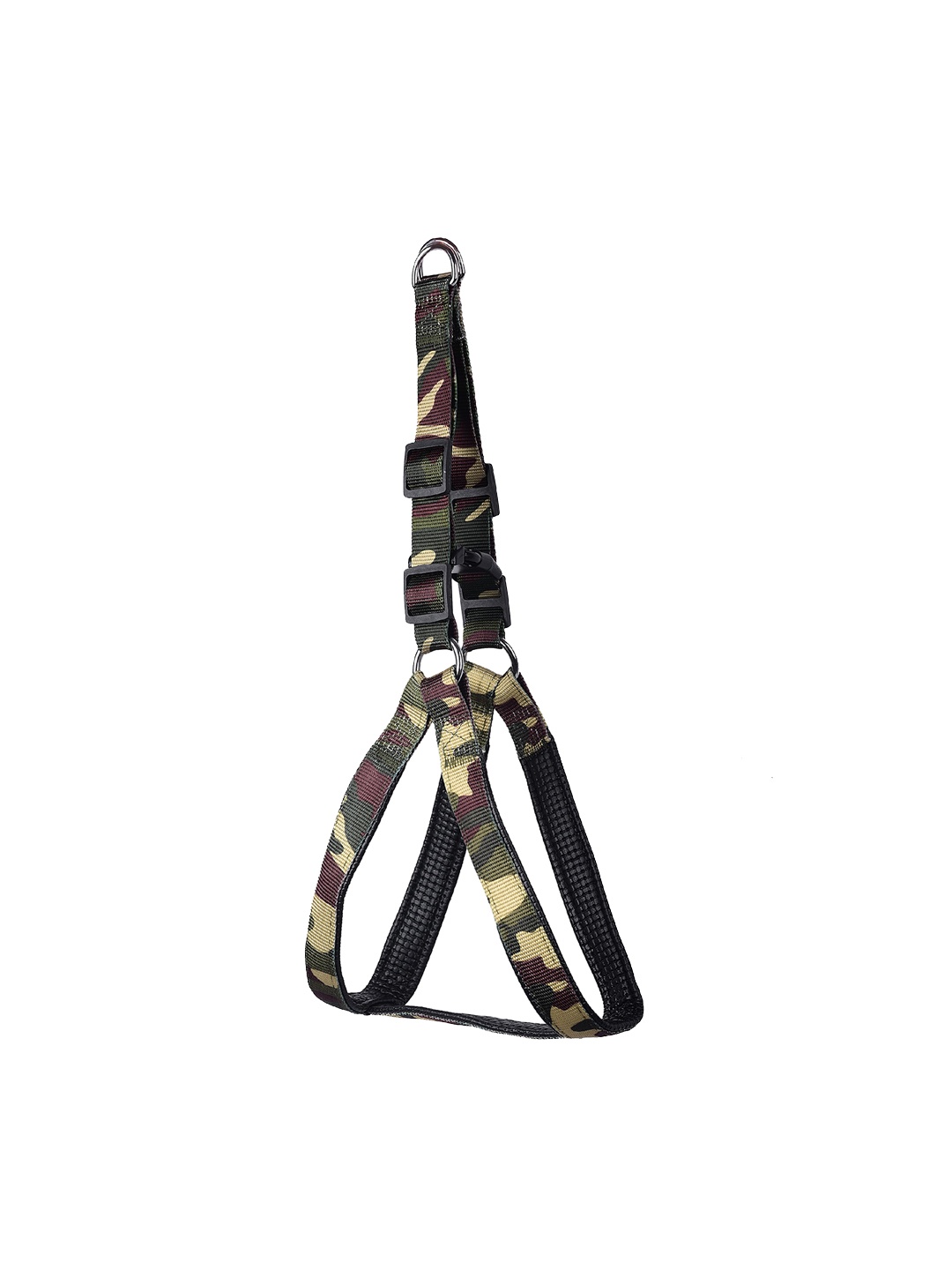 

PETS EMPIRE Green & Brown Self Design Dog Harness