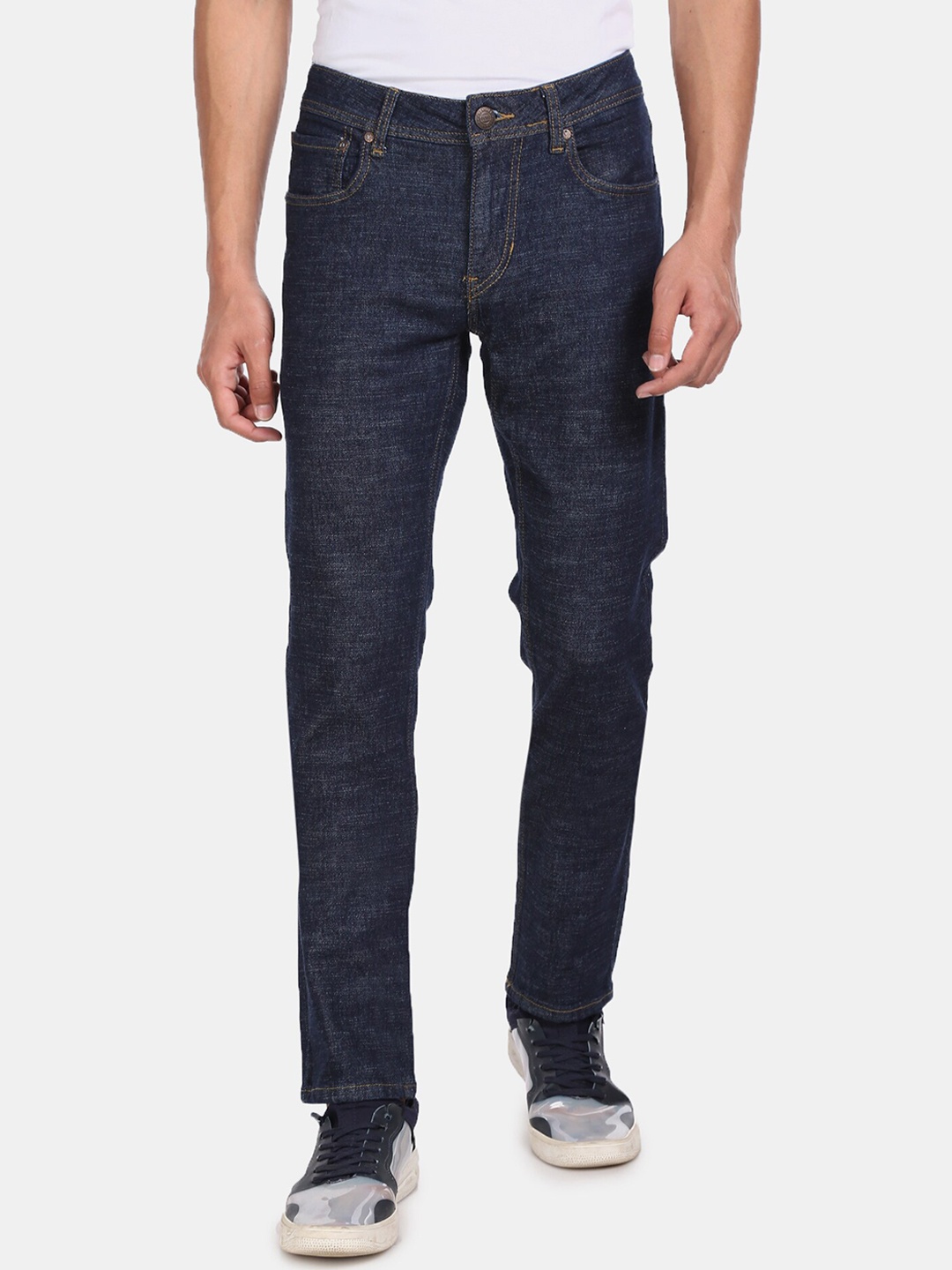

Cherokee Men Blue Slim Fit Mid-Rise Clean Look Jeans