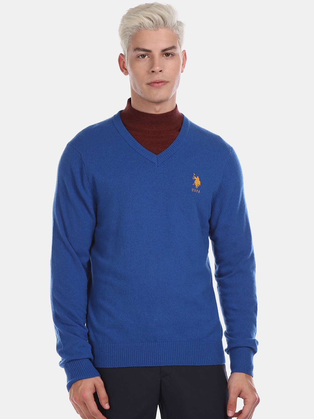 

U.S. Polo Assn. Men Blue Solid