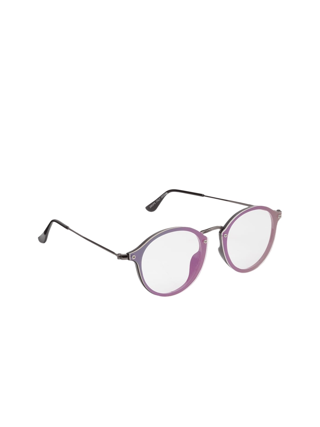

Get Glamr Unisex Round Sunglasses SG-UN-MT-259D-12, Silver