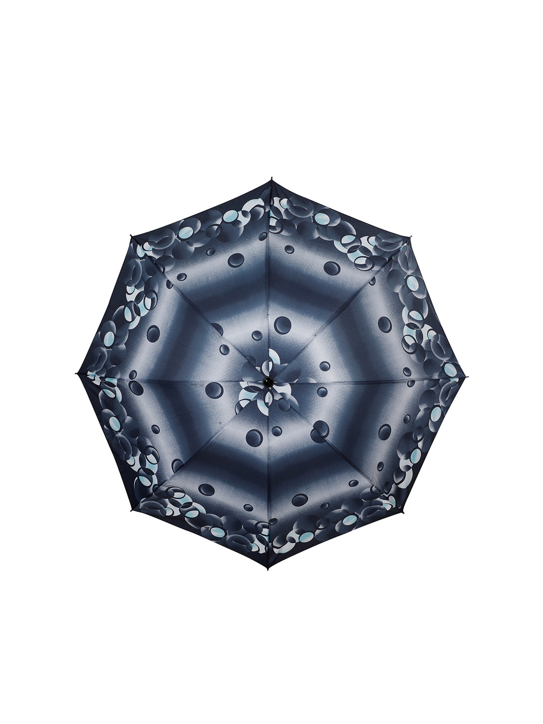 

LOOM LEGACY Navy Blue & Grey Geometric Printed 3-Fold Umbrella
