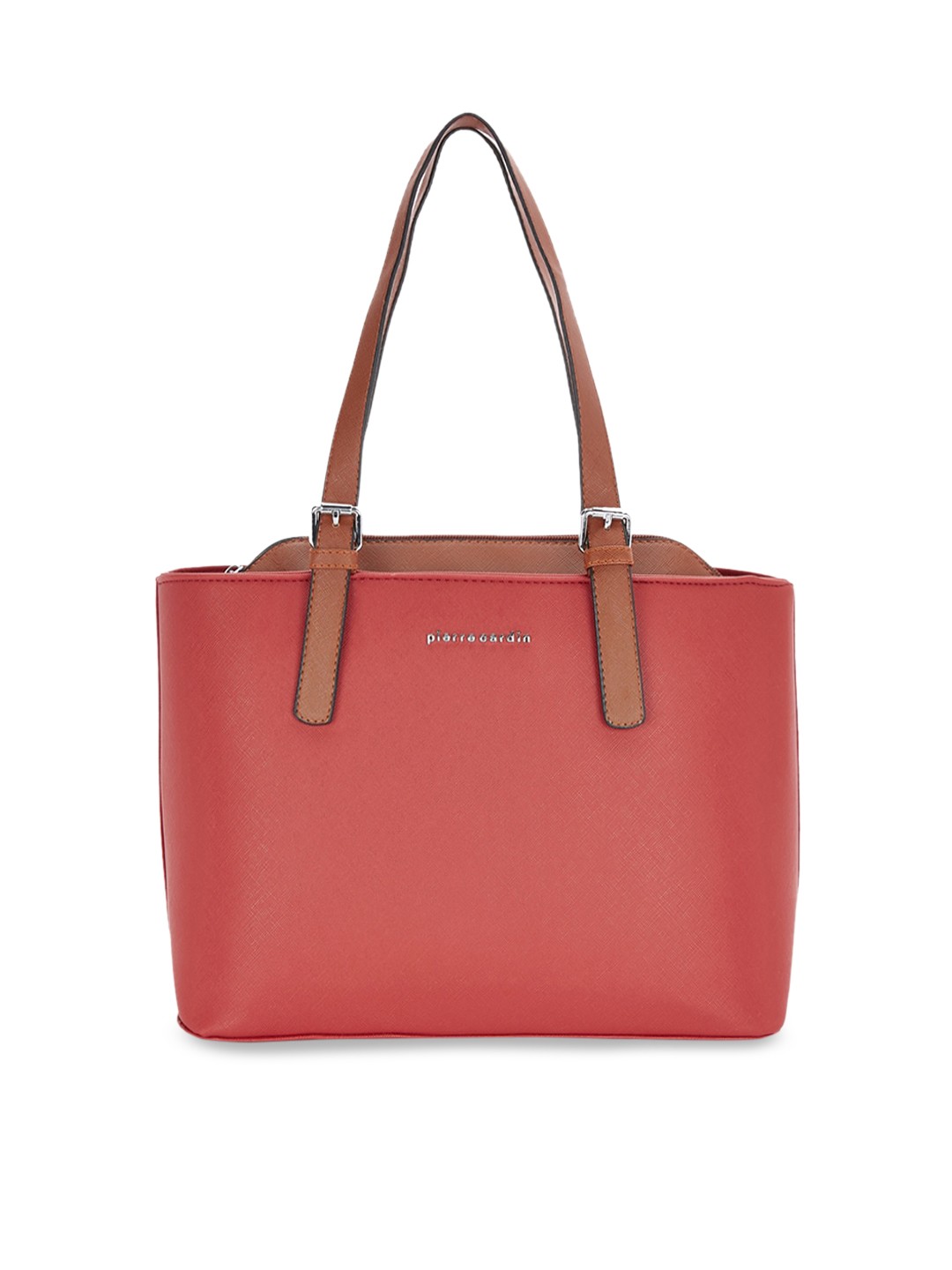 

pierre cardin Red Solid Handheld Bag