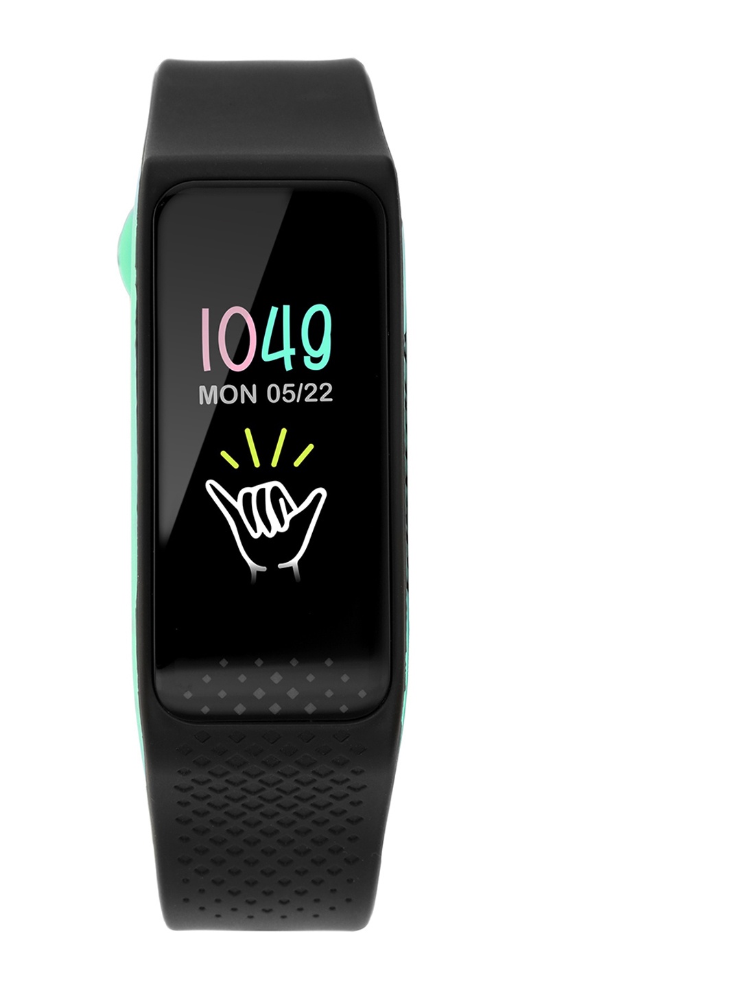

Fastrack Unisex Black & Turquoise Blue REFLEX 3.0 Smartwatch SWD90067PP02A