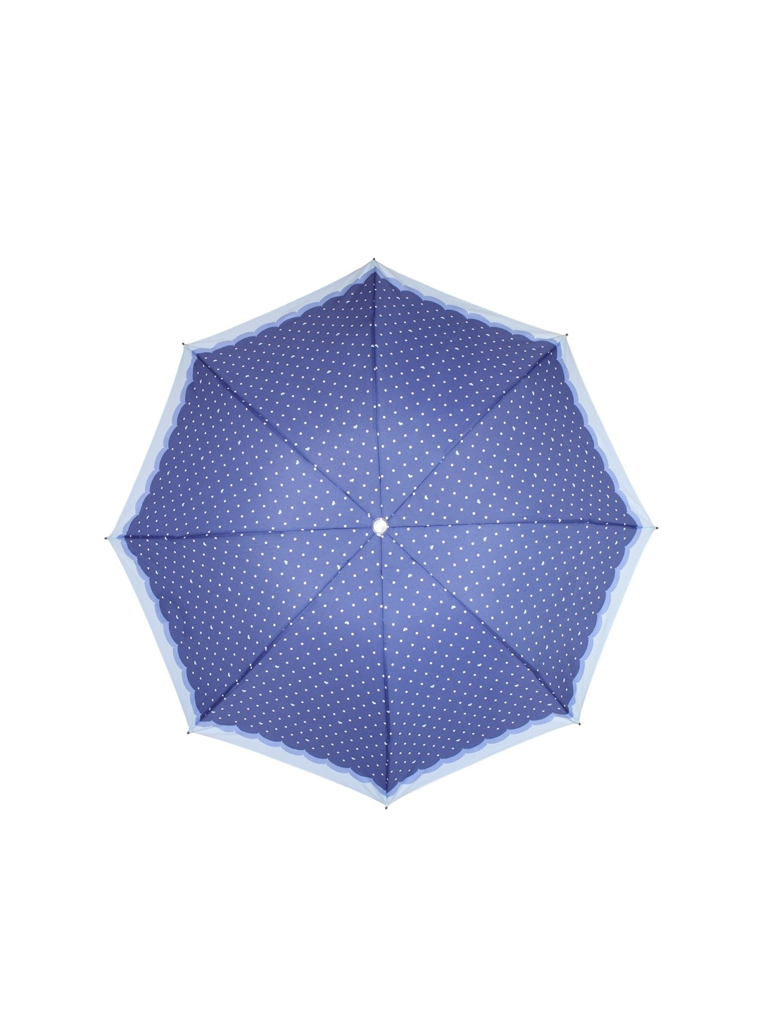 

LOOM LEGACY Blue & White Printed 3-Fold Umbrella