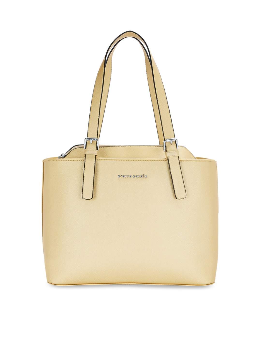 pierre cardin Orange Solid Handheld Bag