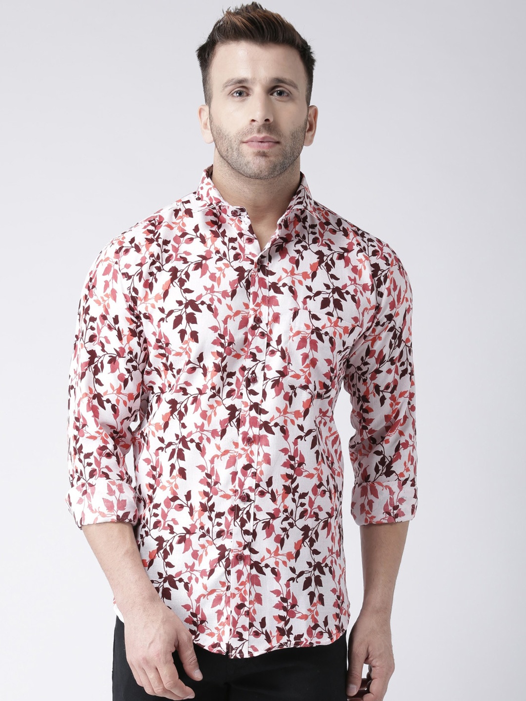 

hangup trend Men Multicoloured Floral Print Casual Shirt, Multi