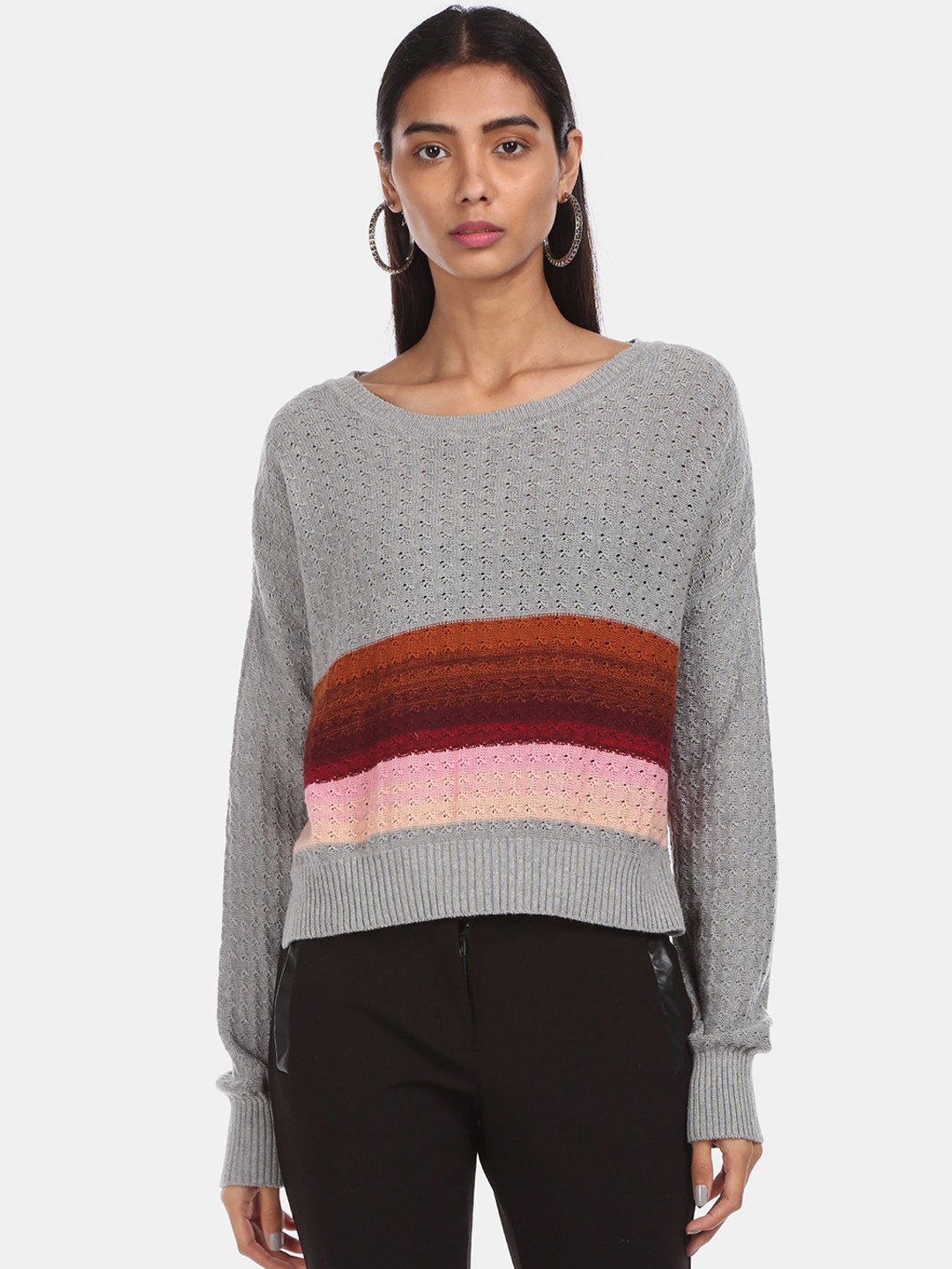 

Aeropostale Women Grey Solid