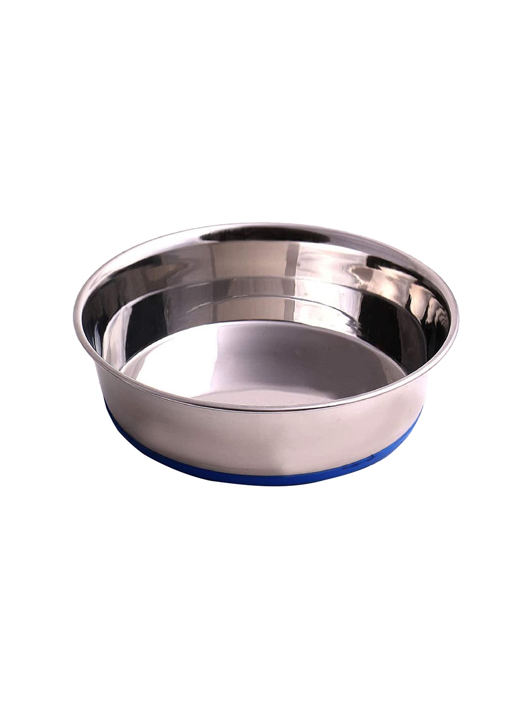

PETS EMPIRE Silver-Toned Stainless Steel Pet Bowl