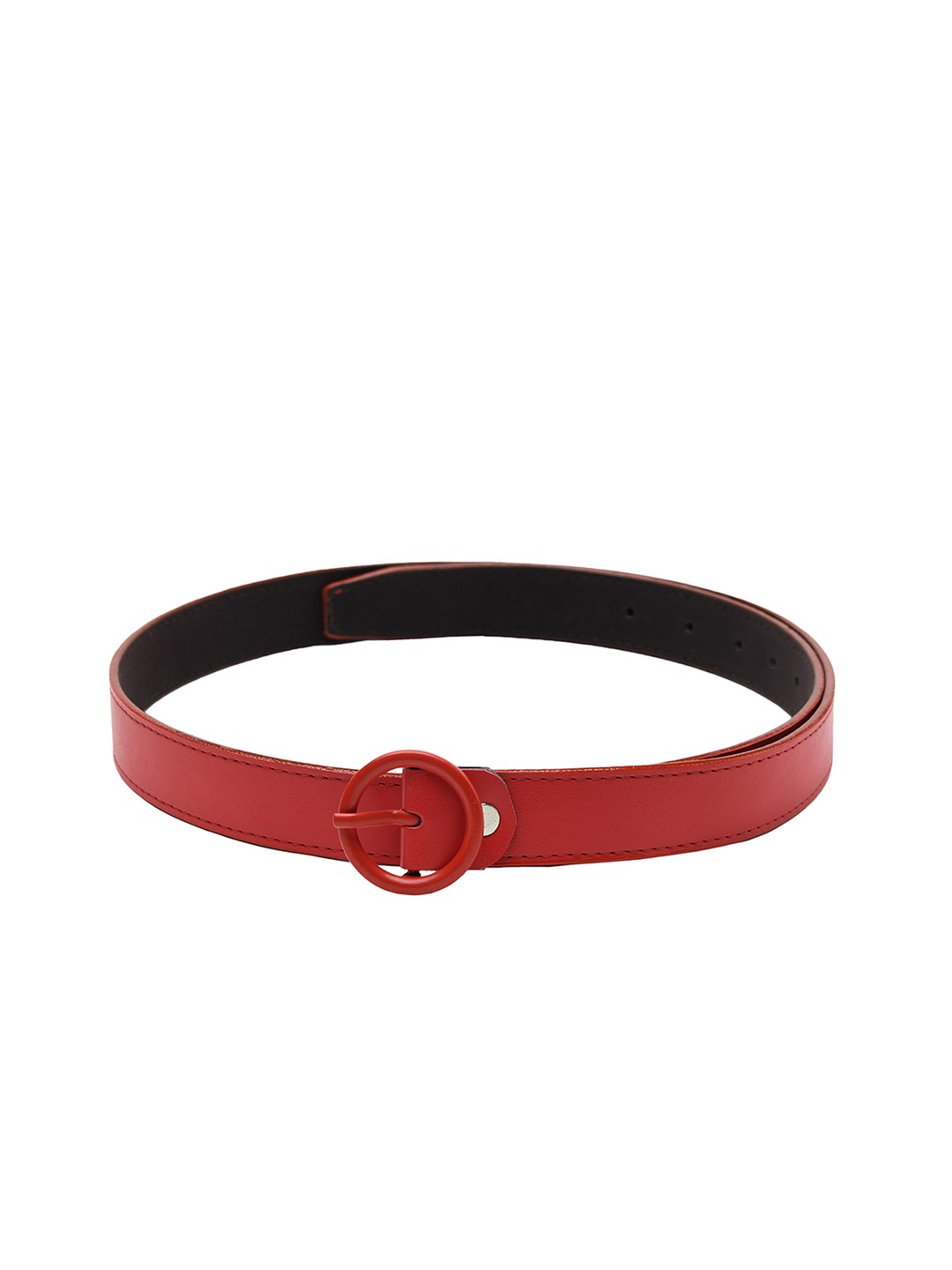 

WINSOME DEAL Women Red Solid Belt