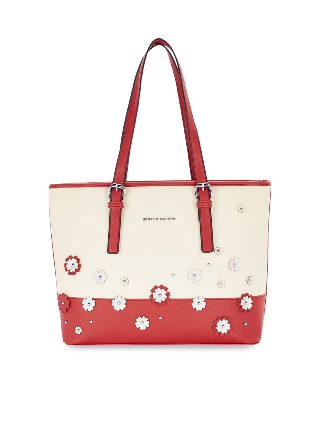 

pierre cardin Red Floral Solid Shoulder Bag