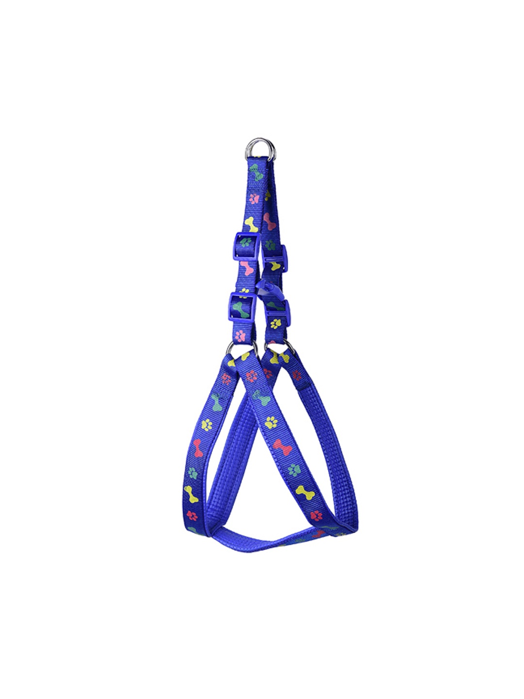

PETS EMPIRE Blue & Pink Self Design Dog Harness