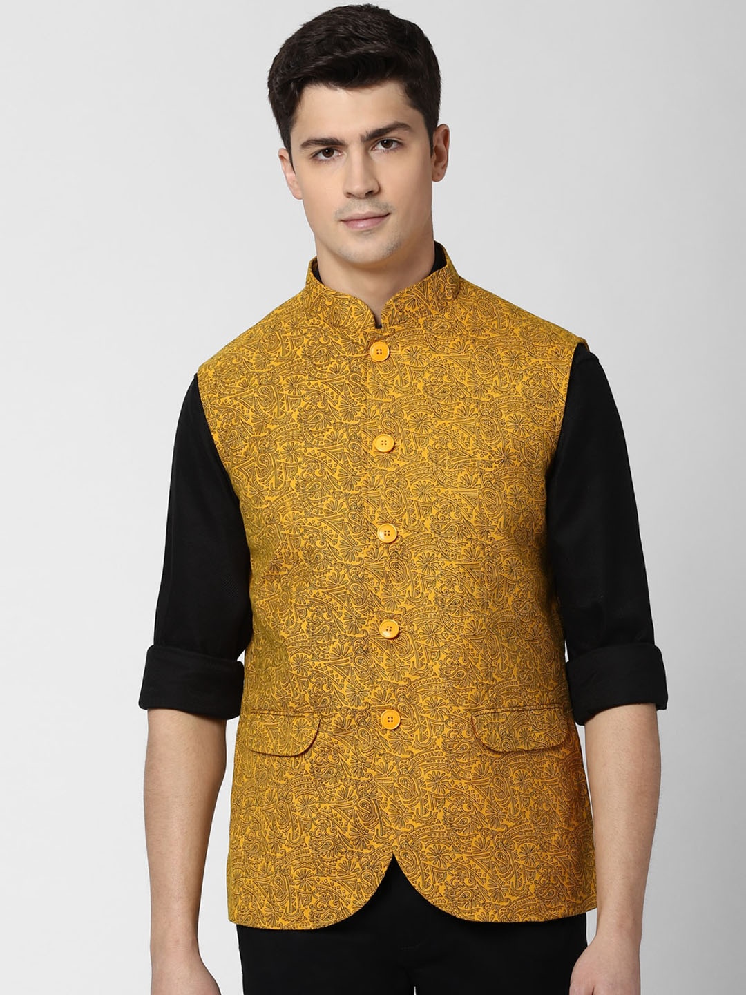 

Peter England Yellow Waistcoat