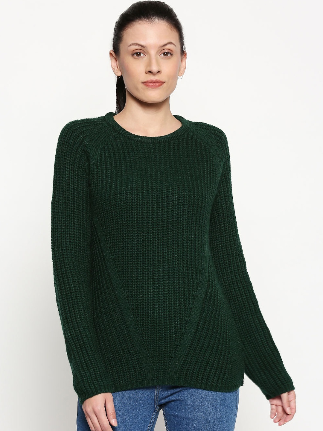 

People Women Green Solid