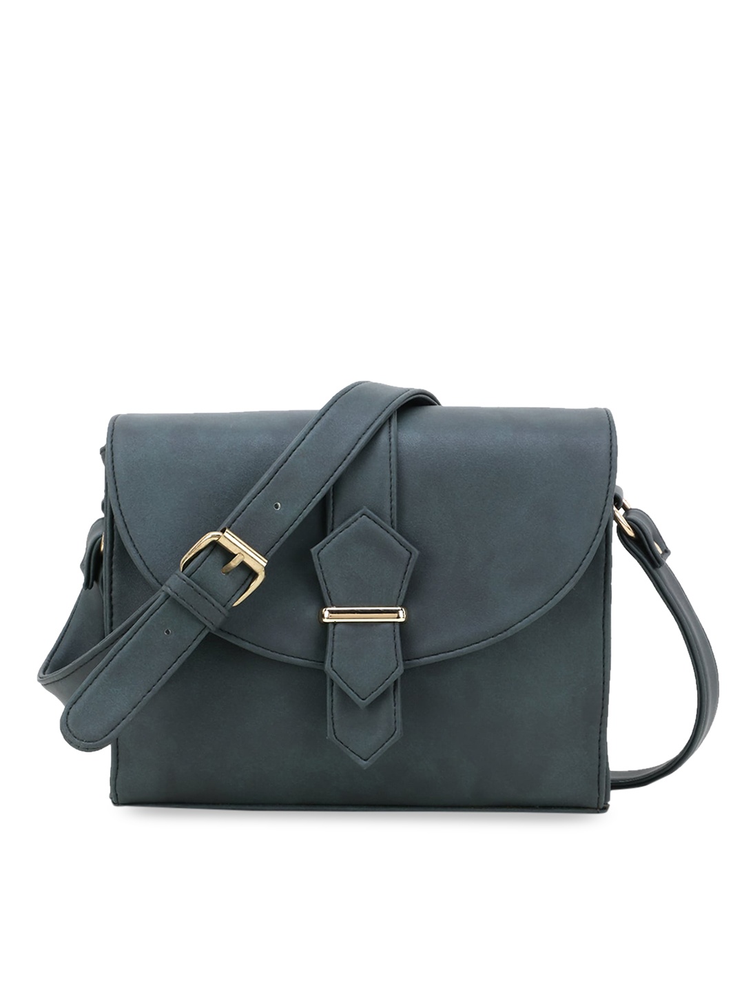 WOMEN MARKS Green Solid Sling Bag
