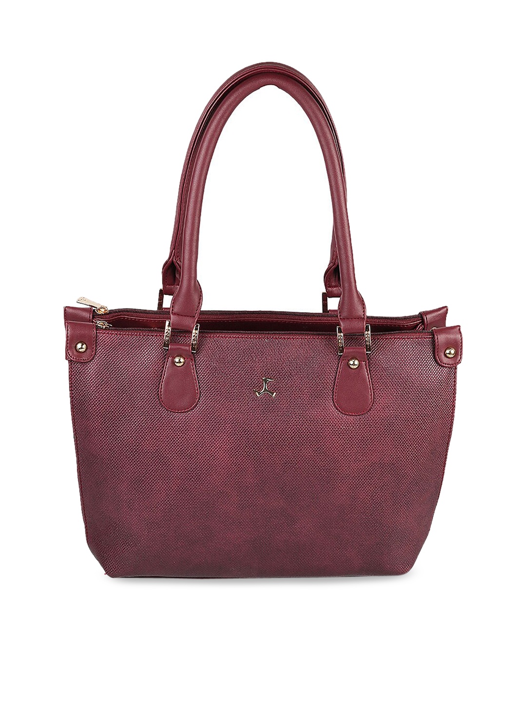 

Mochi Maroon Solid Shoulder Bag