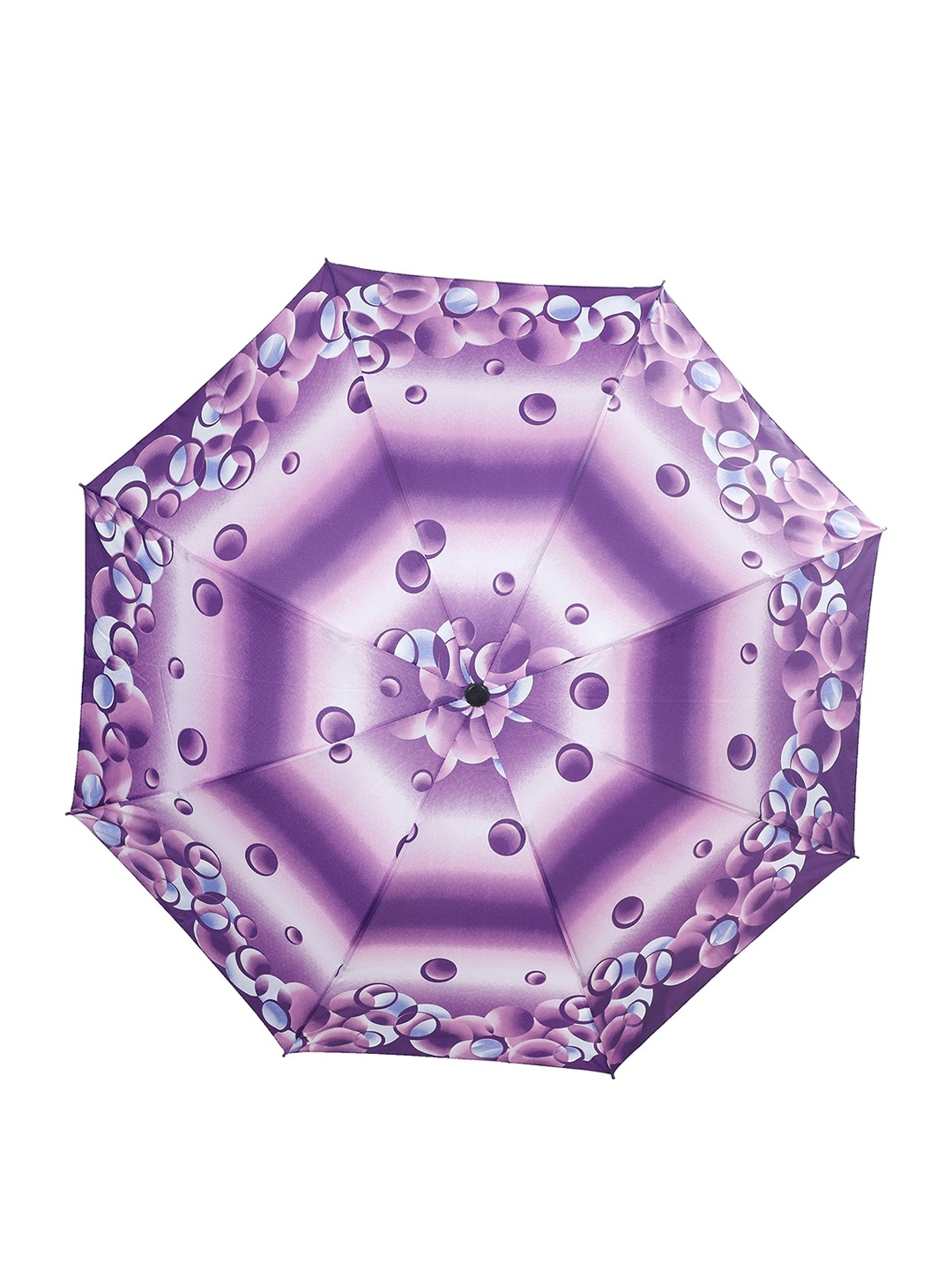 

LOOM LEGACY Unisex Purple Printed 3-Fold Umbrella