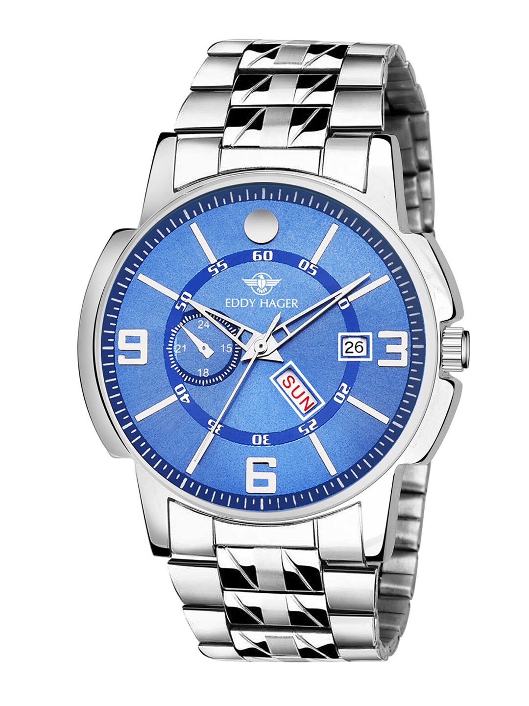 

EDDY HAGER Men Blue Analogue Watch Eddy hager 226 Blue