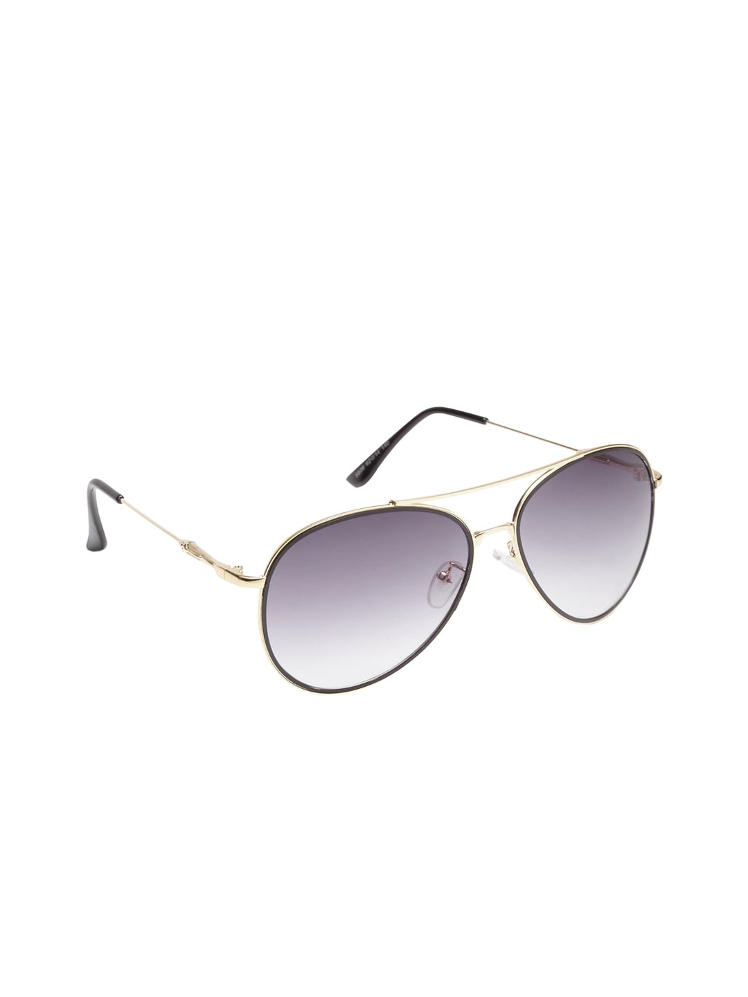 

Get Glamr Unisex Aviator UV Protected Sunglasses SG-UN-MT-257D-12, Black