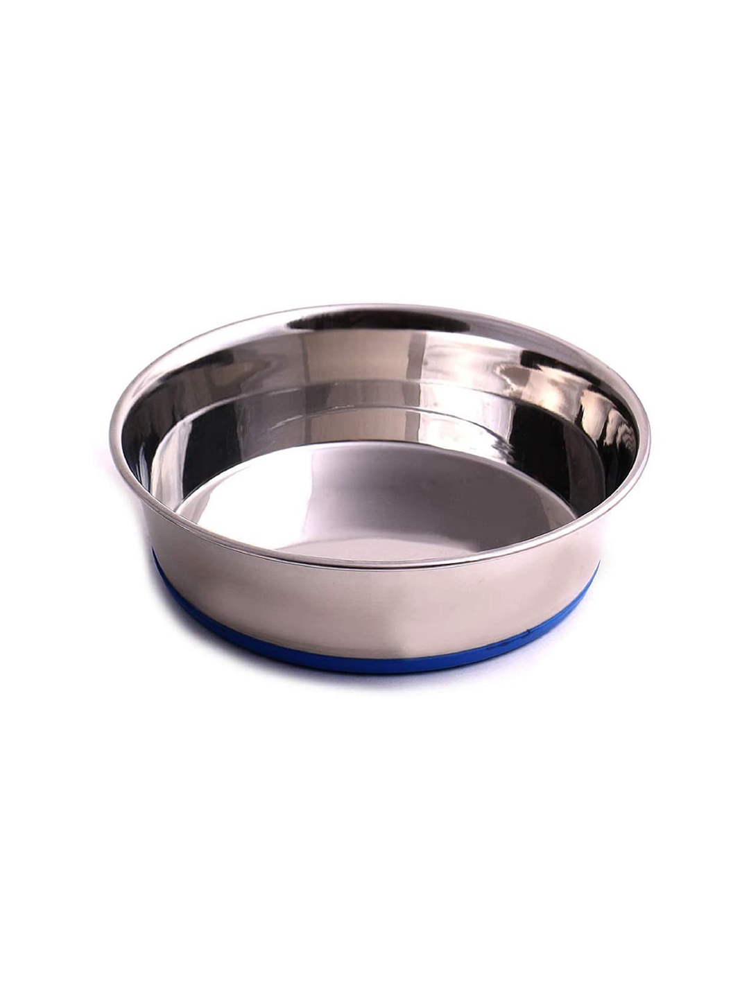 

PETS EMPIRE Silver-Toned Dog Bowl With Silicone Base