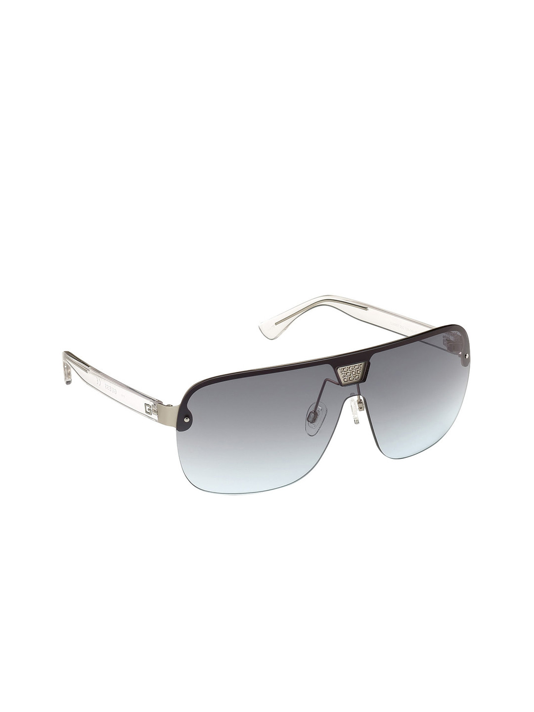 

GUESS Men Grey Browline Sunglasses GU6962 00 26C