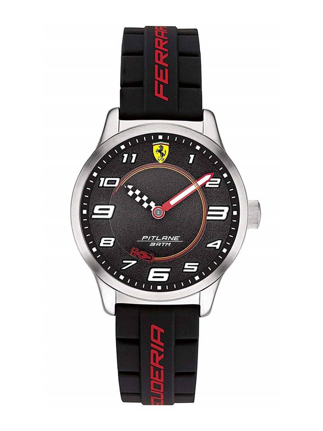 

SCUDERIA FERRARI Unisex Black Analogue Watch