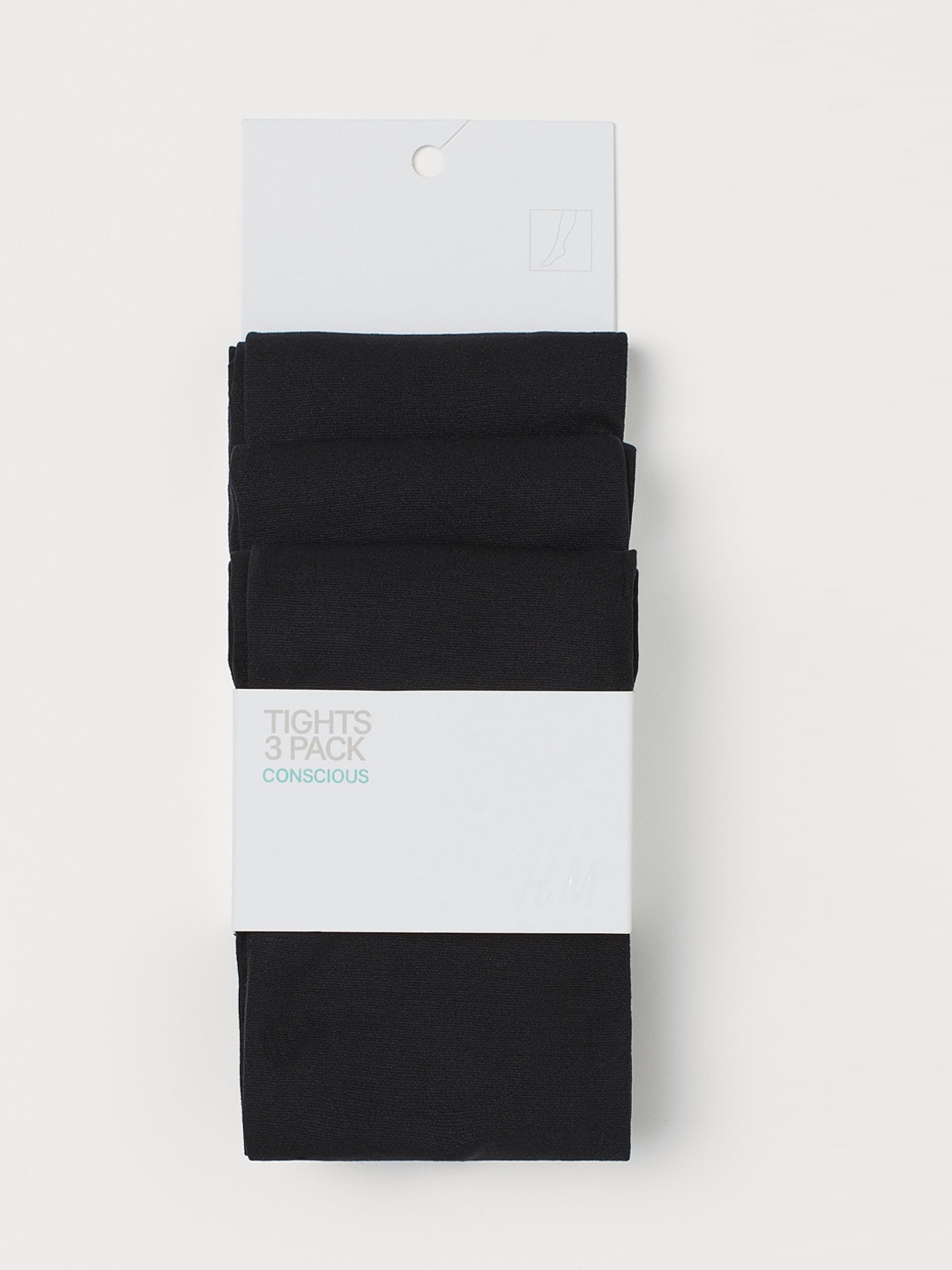

H&M Girls Black 3-Pack Tights