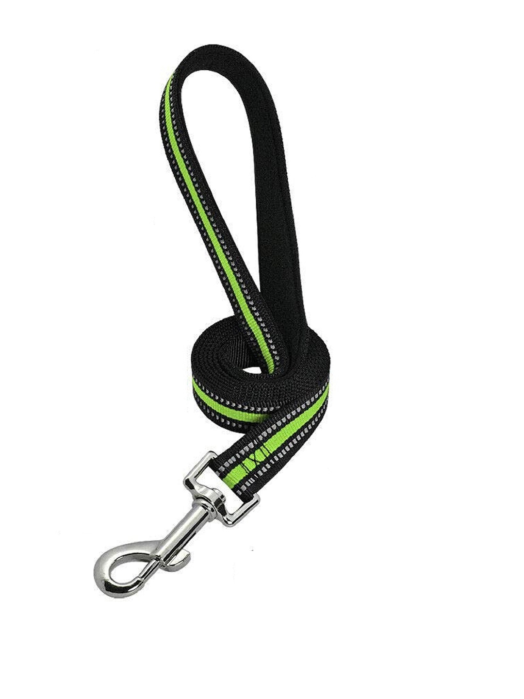 

PETS EMPIRE Green & Black Self Design Dog Training Leash