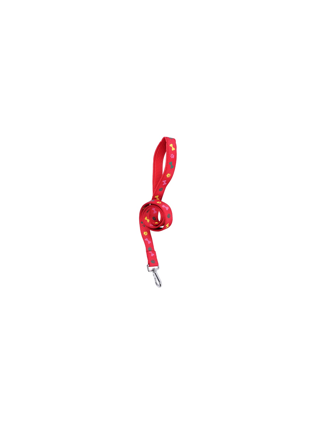 

PETS EMPIRE Red & Blue Printed Nylon Dog Training Lead